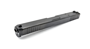 Glock 17L Gen 5 MOS OEM slide with long-slide design and optic-ready cut for precision shooting