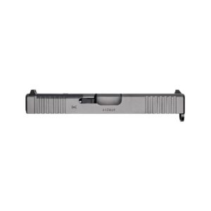 Stripped Glock OEM Gen MOS spare slide showing optics cut and bare slide housing