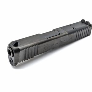 Glock 26 Gen 5 MOS OEM slide with nDLC finish and suppressor-height sights